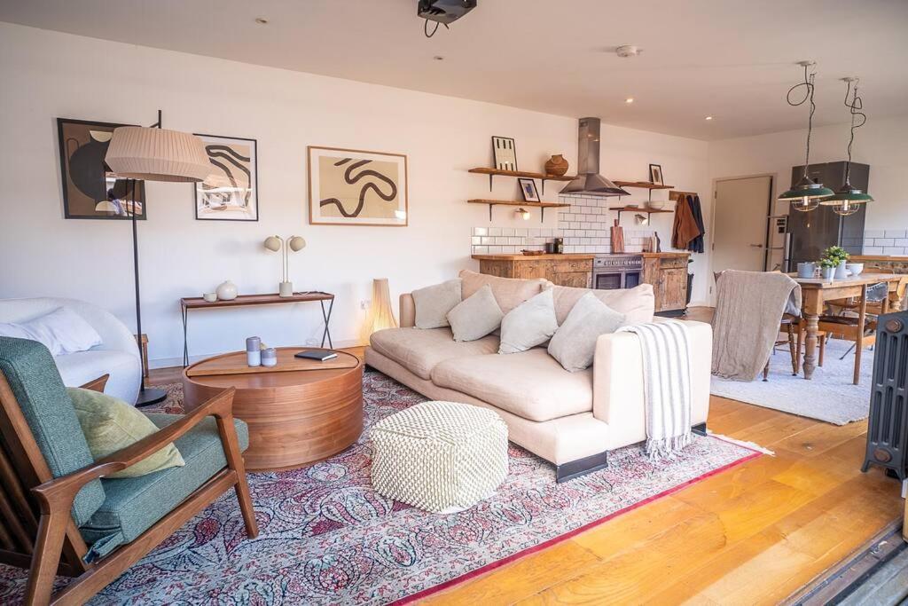 Penthouse At The Old Tea Factory Apartment London Bagian luar foto